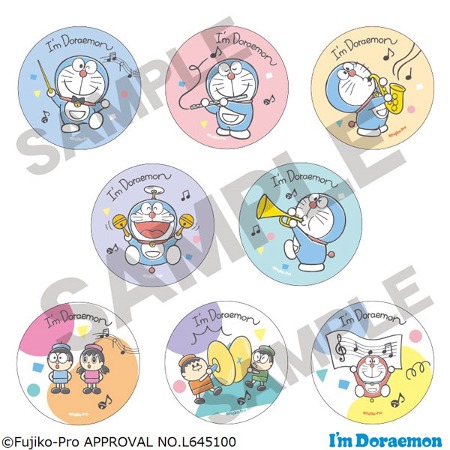 [신품][도라에몽] I&#039;m Doraemon 트레이딩 캔 뱃지